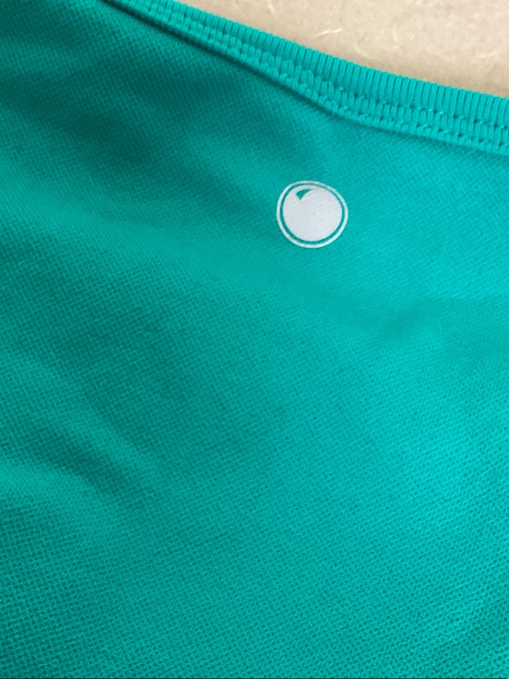 Yogalicious Teal V-Neck Wireless Sports Bra - Picture 6 of 6